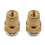 Battery Poles Adapter Terminal Connector Brass Positive Negative Electrical Clamp 4