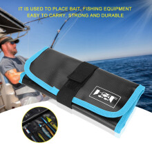 Angelgerät Tasche Wasserdicht Blau PVC Material