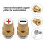 Battery Poles Adapter Terminal Connector Brass Positive Negative Electrical Clamp 9