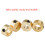 Brass Depth Stop Collars Ring Positioner Ring For Woodworking Drill Locator 10mm 1