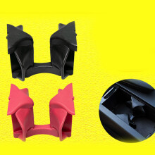 Drink Hold ABS+PC Water Cup Stand Easy to Use & Clean Beverage Rack for W204 Black