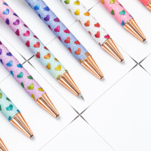 10Pcs Metal Ballpoint Pen Retractable Ballpoint Pen Business Signing Pen Type A