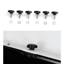 12x Hardtop Quick Removal Bolts Thumb Screws for 1995-2019 & Unlimited YJ JK JKU JL JLU Sports Sahara Freedom Rubicon X 4 Door