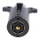 Durable 7 Pin Plug Adapter Trailer Connector Towbar Towing Waterproof Plugs 4
