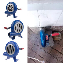 150W 120W 80W Large Air Flow Manual Blower Fan for Barbecue Picnic Camping 150W