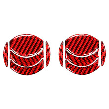 10Pcs Carbon Fiber Inner Dashboard Air Outlet Vent Cover for 350Z 2006 2007 2008 2009 Car Interior Styling