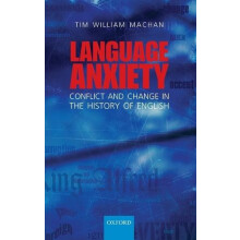 LANGUAGE ANXIETY C by MACHAN Hardcover Book
