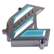 Protetor de Corrente da Capa da Roda Dentada Dianteira da Motocicleta para CF 250NK NK250 250SR SR250 SR NK 250 (Titânio)