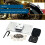 Motorbike Replacement 3 Hole Laydown License Plate Mounting Bracket Kit Silver 5