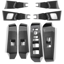 For 11Th 2022 Inner Door Handle Bowl Cover Trim Window Lift Door Lock Panel Cover Sticker Accessories