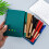 3Pcs Pocket Notebook Lined Notepads with Pen in Holder, Sticky Notes Page Mark Blue 1