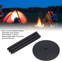 Lampenfassung Halterung 7cm Desktop Outdoor