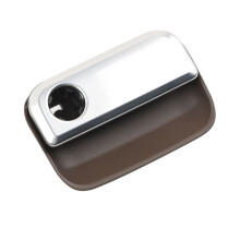Car Glove Box Lock Handle for - Cayenne 2010-2018 Interior Accessories 958552147026W0 Coffee Brown