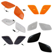 Front Bumper Side Marker Lights, Wear Resistant 55155629AC 55155628AC LED model White