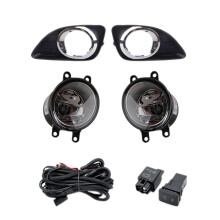 Halogen Fog Light Headlight Fog Lamp Cover Grill Bezel Foglights Assembly for Camry XV40 2010 2011