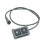 Fog Light Wiring High Low Beam Motorcycle Spotlight Cable with Flash Controller round plug 11