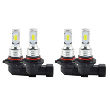 2Pairs 9005 9006 Combo LED Headlight Kit High Low Bulb 6000K 800W 8000LM