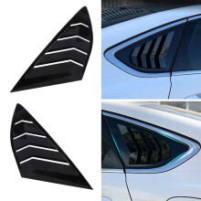Side Window Exterior Louver for Sun Shade Shutter Panel Cover 2pc for Mondeo 13-
