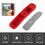 Soft Silicone Protective Remote Control Covers for   TV AN-MR21GC / MR21N / MR21GA(Red) 5