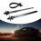 Plastic Cable Ties Cable Straps Quick Wire Fixing Management for Vehicles 100pcs 2