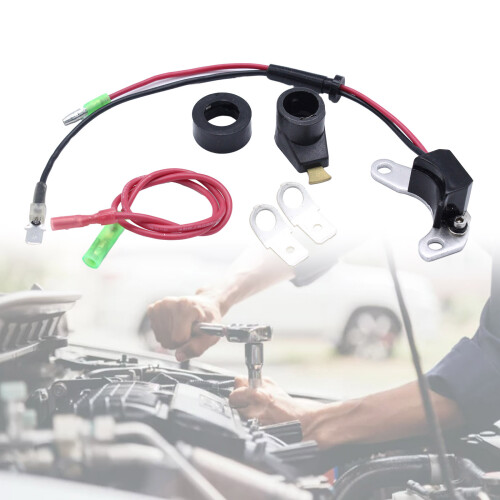 Car Modification Electronic Ignition Points Conversion Kit For LUCAS 25D + DM2 1