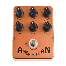 Electric Guitar Distortion Pedal with Top Mounted Port, Tone for Powerful Sound