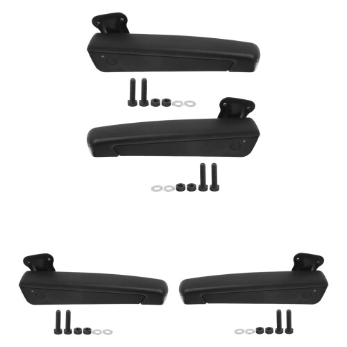 Ergonomic Adjustable Vehicle Armrest PU Layer Comfort Padding Long Lasting Design Left 1