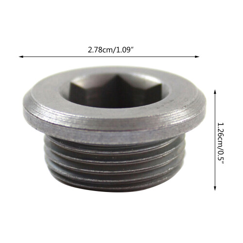 33117525064 Differential Drain Plug with O-Rings Auto Replacement Accessory 2
