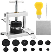 Strumento per Pressare Orologi, Chiusura del Coperchio per Chiusura Della Cassa, Sostituzione Della Batteria 'Orologio, Kit di Riparazione per