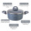 Wonderchef Granite Non Stick Induction Pan 24cm Aluminium 3