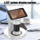 Microscope, microscope numérique LCD pour enfants, microscope numérique USB 1000X avec support professionnel, fonctions photo et vidéo 2