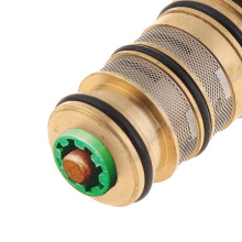 Brass Pipe Thermostat Faucet Thermostatic Mixing Valve Brass Mixing Valve