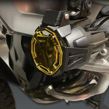 Motorcycle Flipable Fog Light Protector Guard Cover For R1200GS F800GS R1250GS Darknet