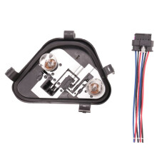 Right Passenger Side Outer Tail Light Lamp Bulb Carrier Socket Holder with Plug Fit for - 3 Series 63217313044