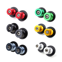 8mm Stand Screws for Z900 Z1000SX Z650 Z800 Motorcycle Swingarm Slider Spools Green