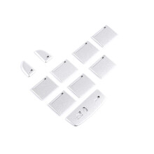 Car Window Lift Button Trim Stickers Accessories for XE 15-19 XF 16-20 F-Pace 16-20 E-Pace