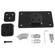 Motorcycle License Plate Frame License Plate Bracket Plate Frame Bracket for Black