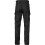 Mil-Com Men's Black Solid Flat Front Cargo Trousers 34"W 4