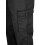 Mil-Com Men's Black Solid Flat Front Cargo Trousers 34"W 6