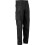 Mil-Com Men's Black Solid Flat Front Cargo Trousers 34"W 5