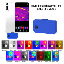 Câmera Termográfica para Telefone Android USB Tipo-C Imager Infravermelho Resolução 96x96 Câmera Térmica //K