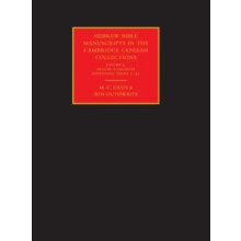 Hebrew Bible Manuscripts in the Cambridge Genizah Collections by M.C.