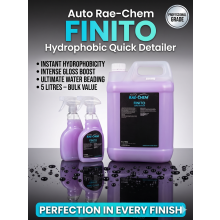 (5L) Auto Rae-Chem Finito Quick Detailer Spray Hydrophobic Wax Gloss Boost Valeting