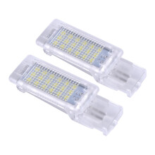 2Pcs Car LED Footwell Light Trunk Lamp Compatible with CC Tourage Sharan Caddy LED