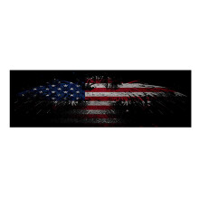 Wolf Totem for Truck Suv Pickup 3D Rear Windshield Decal Sticker Decor Rear Window Glass Poster 66.1 x 29.1Inch