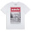 Oasis (L, White) Oasis Wonderwall Single Cover T Shirt 1