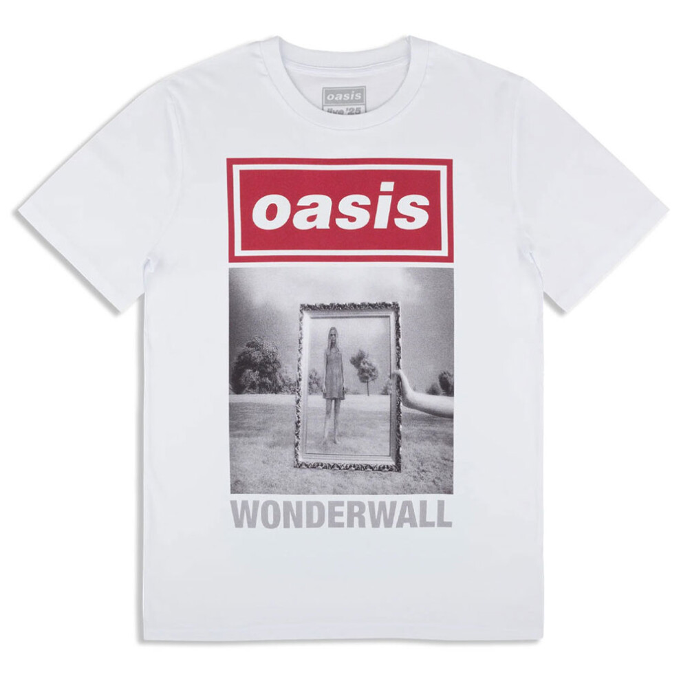 Oasis (Xxxl, White) Wonderwall Single Cover T Shirt