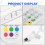 WS2812B  Controller for Addressable LED Strip Light 5050 RGB LED Tape 24Key Remote Music  Controller 2