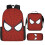 (2, Three-Piece Set) Marvel Spider-Man Backpack 3-Piece Set Student Large Capacity Storage Backpack 4