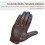 Rutschfeste Lederhandschuhe Touchscreen Motorrad 1